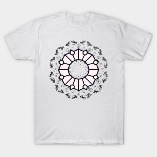 mandala Clamber drawing T-Shirt